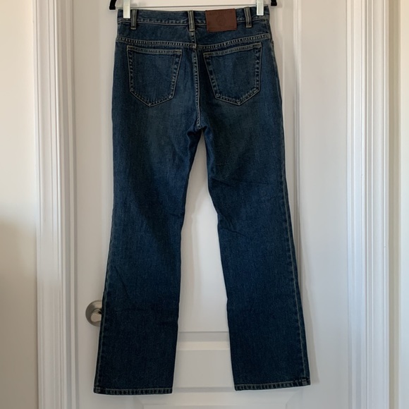 ANN TAYLOR Vintage Bootcut Button Fly Special Edition Jeans Size 6P - Picture 10 of 16